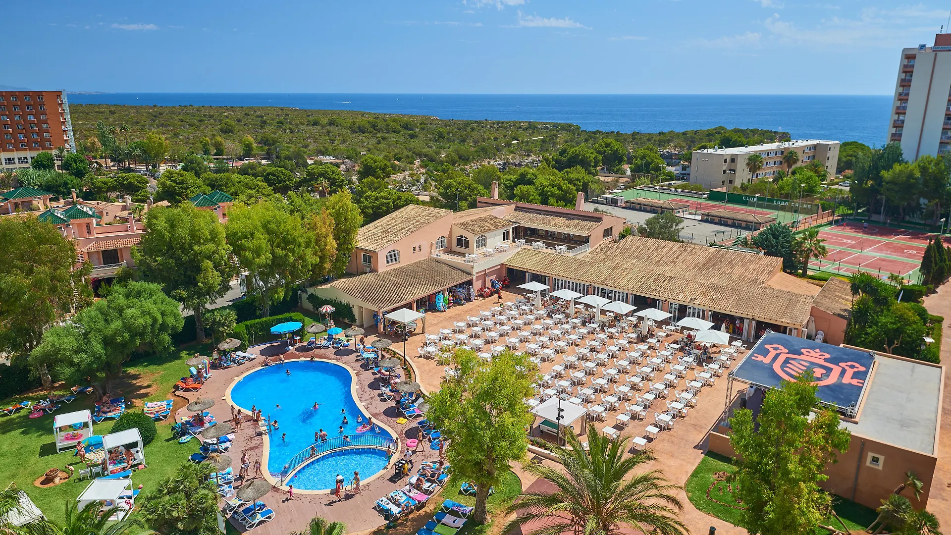 Lägenhetshotell Hyb Eurocalas Calas de Mallorca